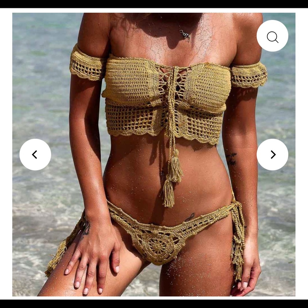 Andi Bagus crochet crop top